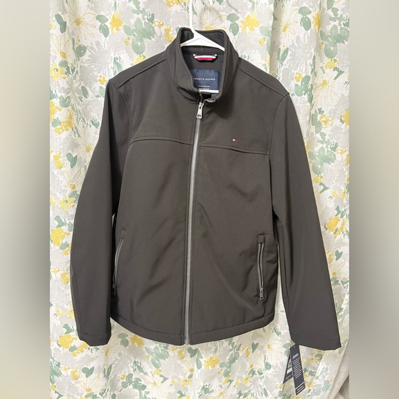 Tommy Hilfiger Other - Tommy Hilfiger Men's Dark Gray Lightweight Softshell Jacket